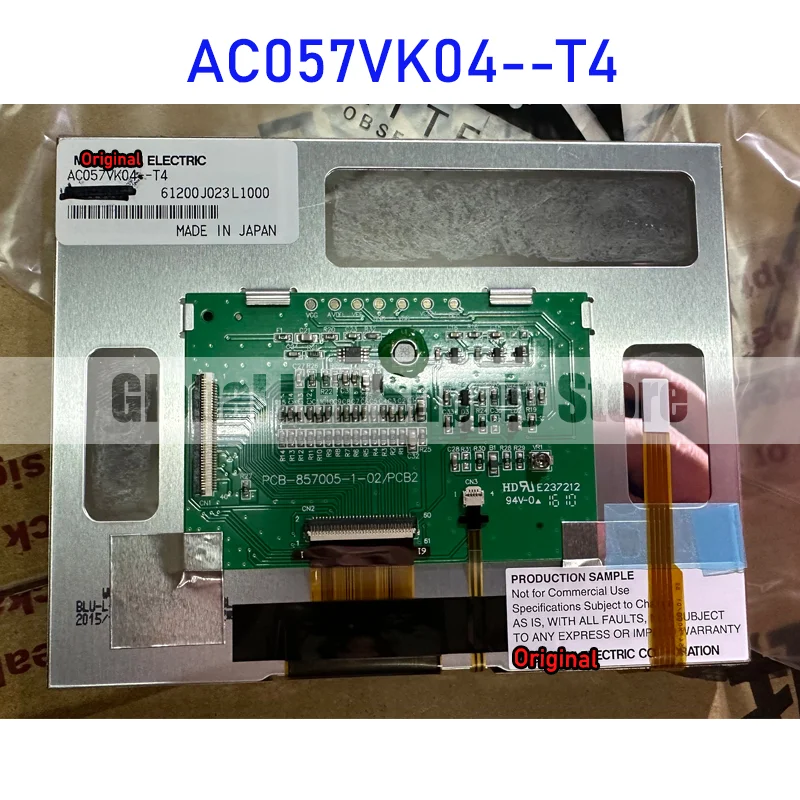 AC057VK04--T4 5.7 Inch LCD Display Screen Panel Original for Mitsubishi 40 Pins Connector Brand New Fast Shipping 100% Tested