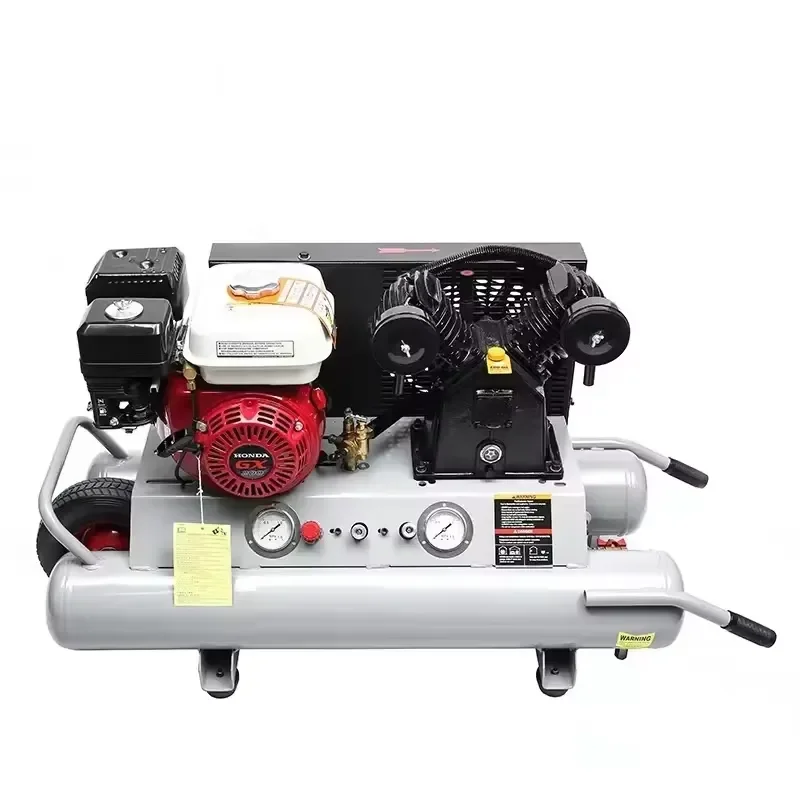 9.5 Gallon 8 Bar 11.9CFM Portable Wheelbarrow Air Compressors
