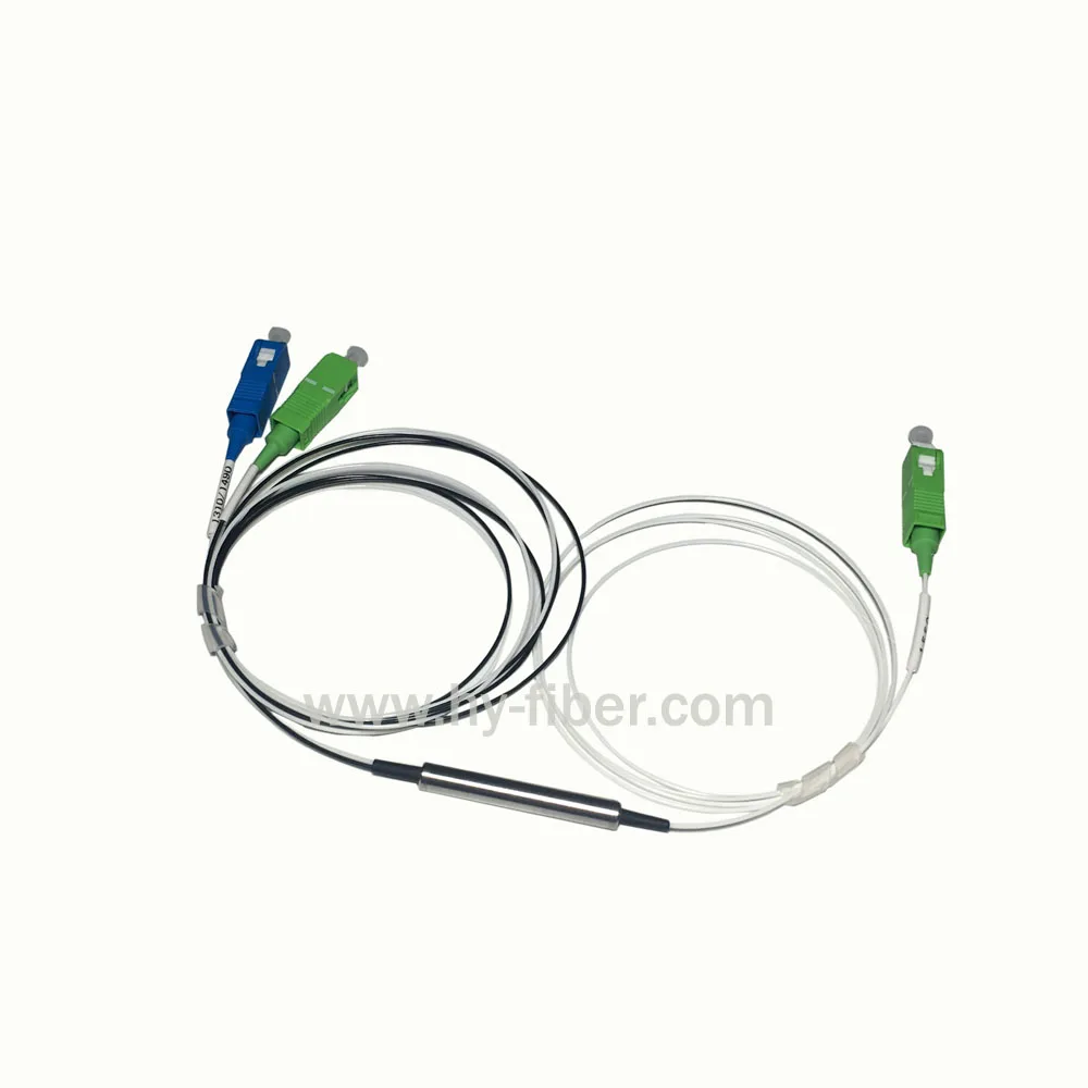 Imagem -04 - Conector Wdm G657a1 Cabo de Fibra 1550nm 1310 1490nm Filtro 1m 10 Pcs