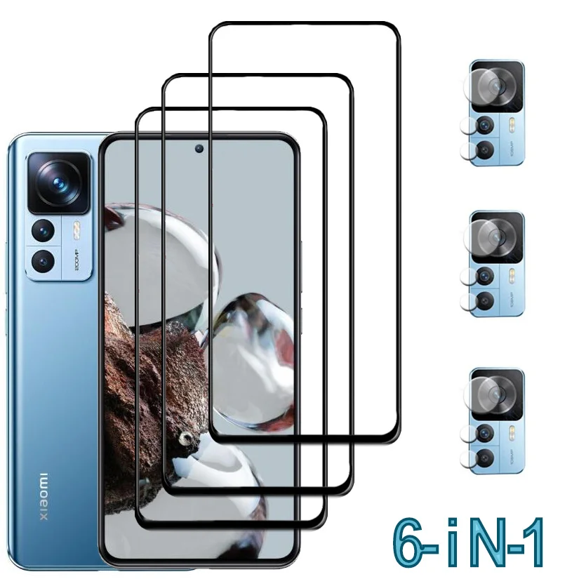 

Redmi Note 12 Pro Protective Glass For Xiaomi 12T Pro 9D Glass Film Mi 12T Pro Screen Protector Front Films Xaomi Mi 11T Pro Phone Accessories note12 Tempered Glass On redmi Note 12 Pro plus 5g