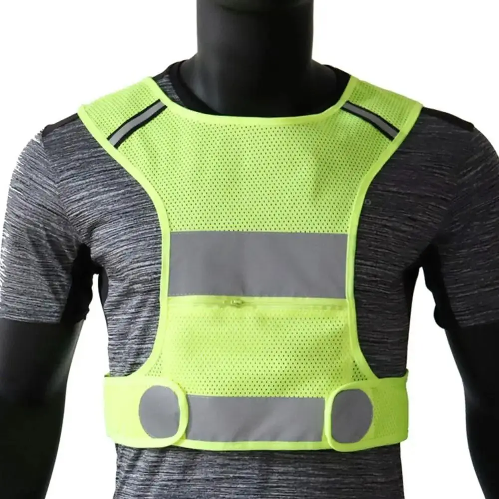

Lightweight Jacket Reflective Vest High Visibility Security Safety Vest Mesh Universal Traffic Vest Cycling