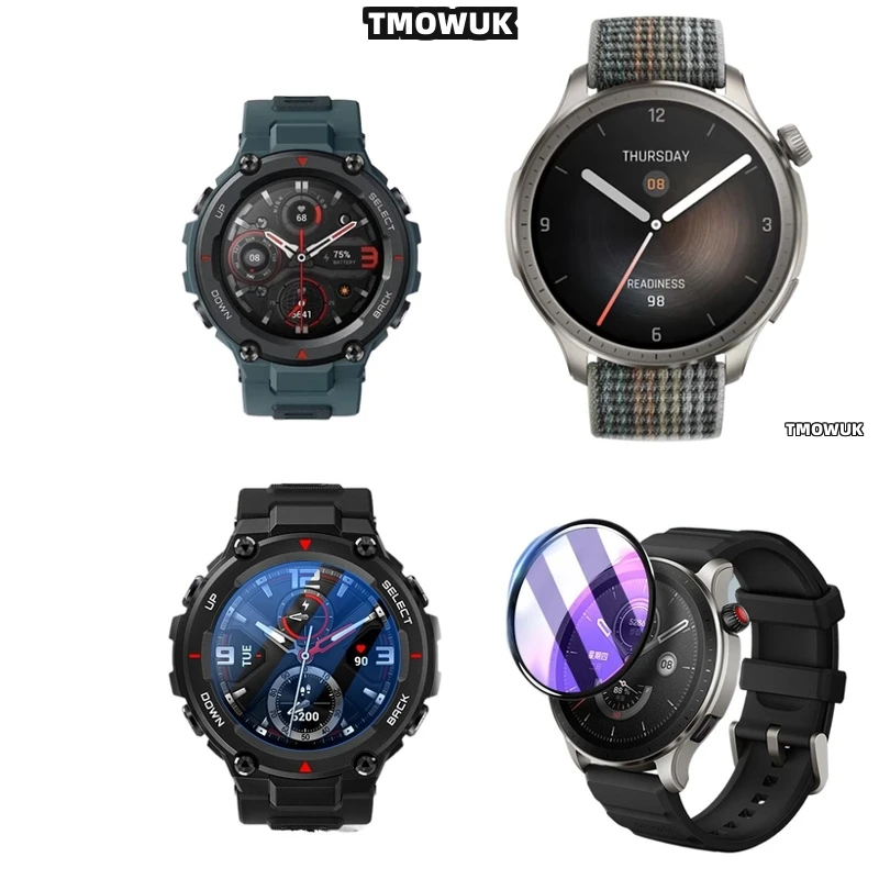 

For Amazfit GTR Cheetah Pro Balance 2 Falcon - HD Anti - Scratch 9H Tempered Glass Screen Protector