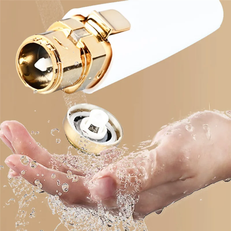 A76G-2In1 женское устройство для удаления волос перезаряжаемый триммер для удаления волос на лице, триммер для бровей