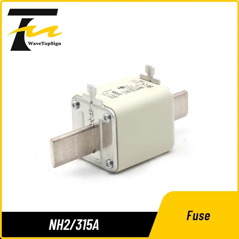 

wavetopsign NH2 315A HRC Fuse Element AC500V DC440V Low Voltage Type with Front Indicator & Grip Lugs