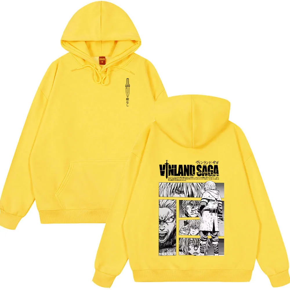 アニメビンランドサーガ着用マンガトルフィン Karlsefni 男性の女性の服原宿特大スタイルカップルパーカー冬ボディウォーマー