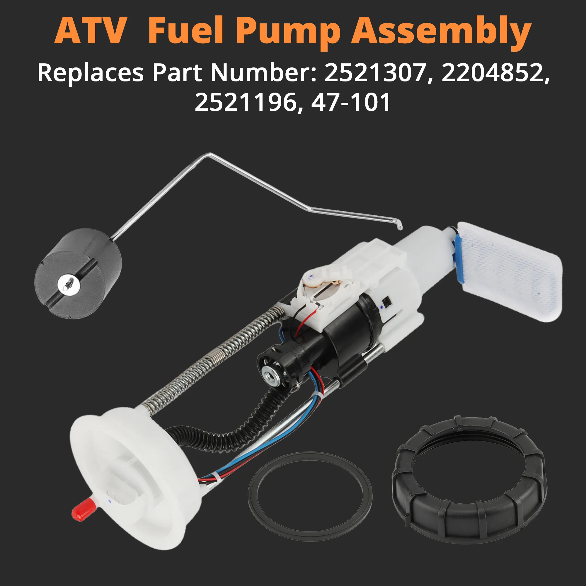 Fuel Pump Assembly For Polaris Ranger 900 XP Crew EPS Poland R17RV_99 Crew 1000 XP PS L16G2/4/6/EURO 2204945 2204402 2204401