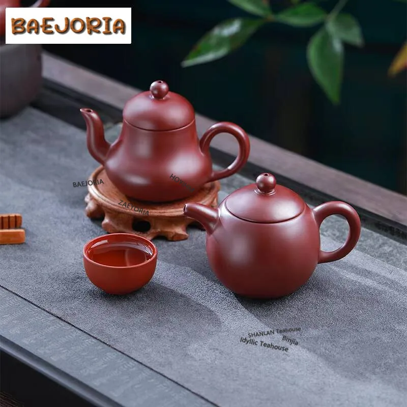 130ML Small Capacity Chaozhou Purple Clay Teapot Senior Craftsman Handmade Raw Or Kettle Tea Brewing Pot Zisha Tea (just Teapot) view 4