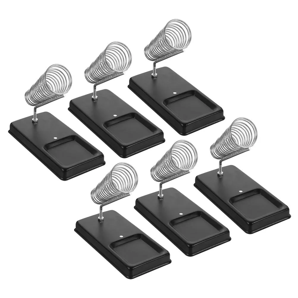 

6pcs Iron Portable Portable Station Metal Station For Soldering Holder Stand Soldering Accessories