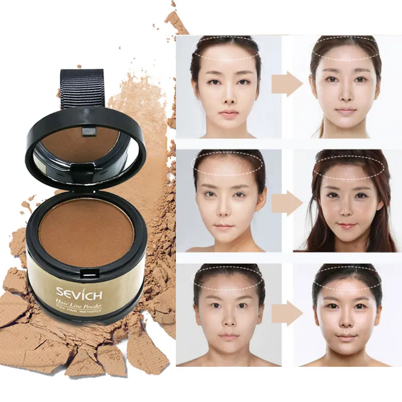 Sevich 13 Farben Haaransatz Pulver 4g Haaransatz Schatten Pulver Sofort Schwarz Wurzel Abdeckung Up Schatten Natürliche Make-Up Haar Concealer