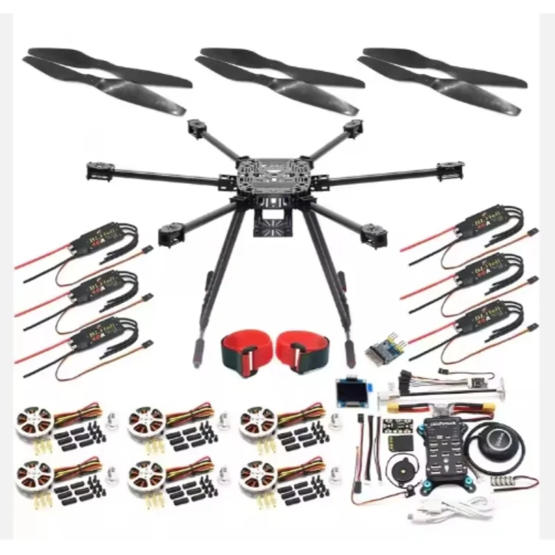 ZD850 Full Carbon Fiber 850mm Frame APM2.8 / Pixhawk 2.4.8 Flight Controller 5010 360KV Motor BLHeli 40A Brushless ESC Set