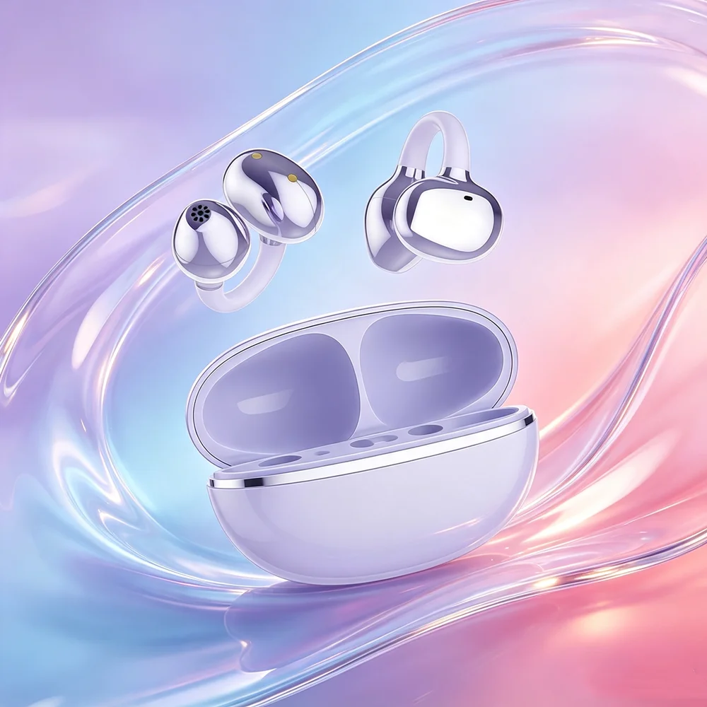 Esports Gaming Earbuds - Headphone Konduksi Tulang Nirkabel Bluetooth 5.3,