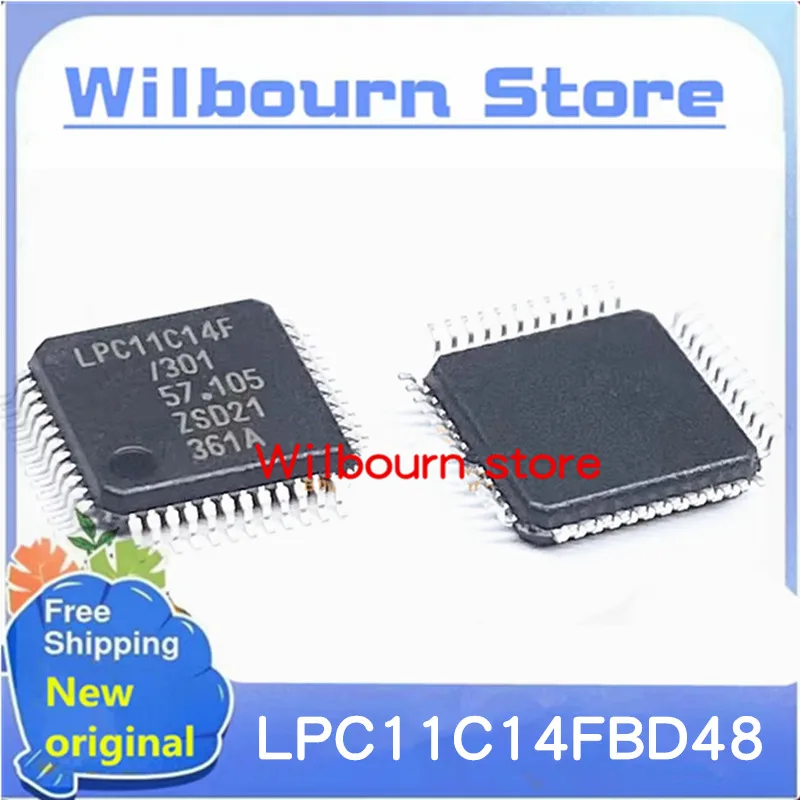 

5PCS~20PCS/LOT LPC11C14 LPC11C14F/301 LPC11C14FBD48 LPC11C14FBD48/301 LQFP48 New original