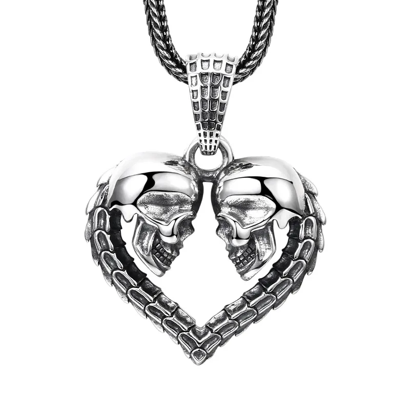 

Антикварный окисленный стерлингового серебра 925 пробы 3D цветочный кулон-подвеска для женщин ожерелье ювелирные изделия