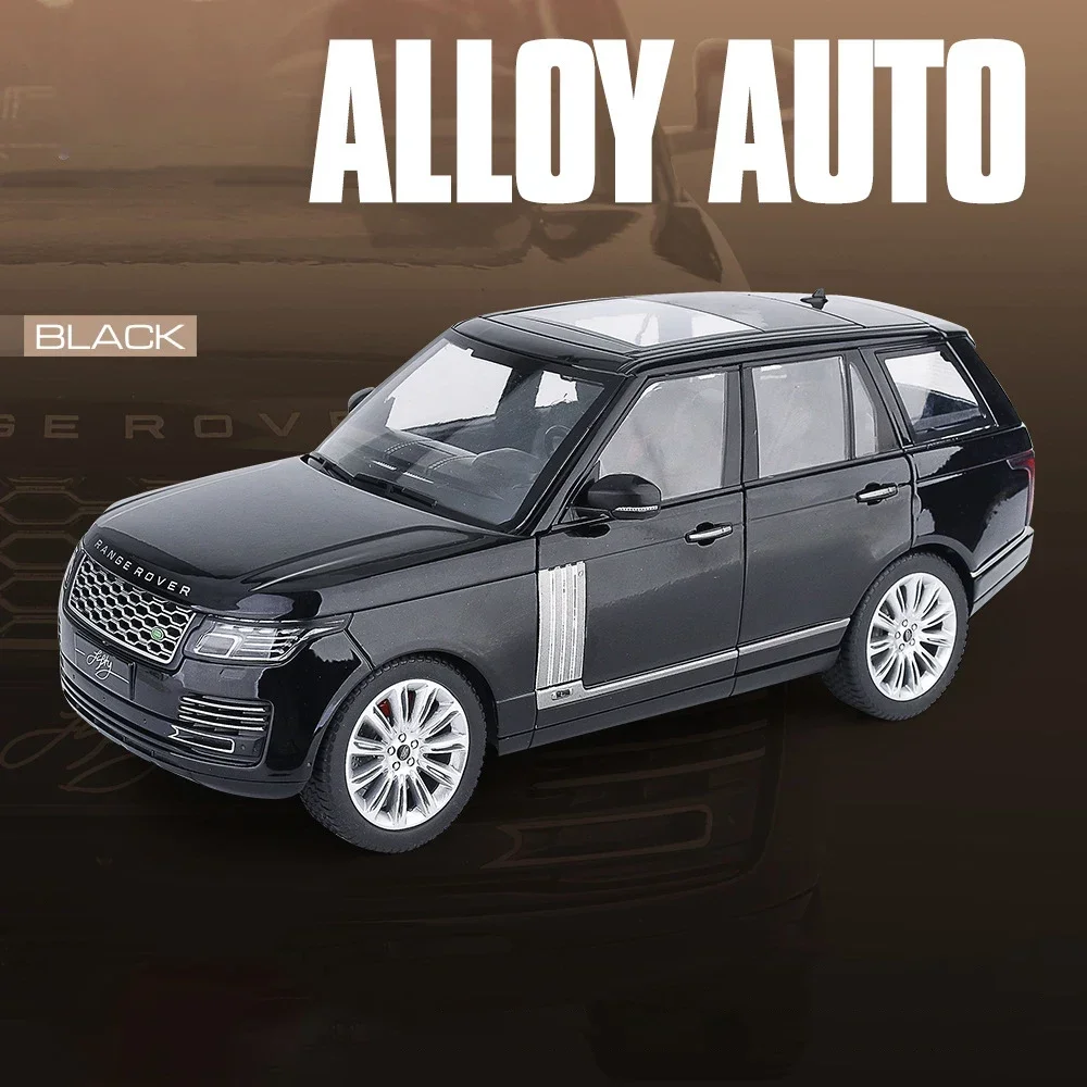 

1:18 Land Rover Range Rover 50th Anniversary Alloy Car Model Sound and Light Simulation Car Decoration Collection Toy Gift