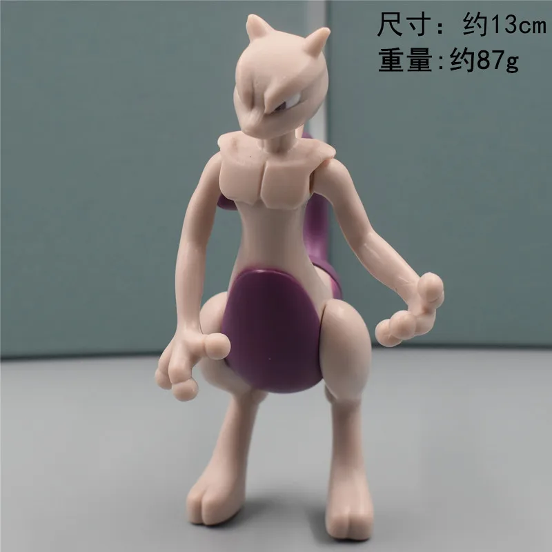 البوكيمون 4-13 سنتيمتر الرسوم المتحركة الجديدة فيلم أنيمي الشكل بيكاتشو Mewtwo Charmander Blastoise Gurado الحيوانات الأليفة عمل لعبة مجسمة الهدايا