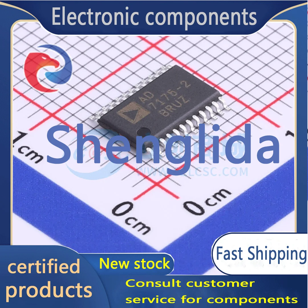 

AD7175-2BRUZ analog-to-digital conversion chip ADCTSSOP-24 from Shengli Electronics