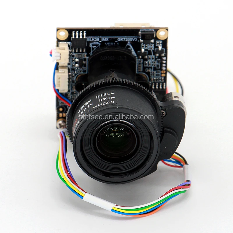 

SIP-K4653G6S-0622 Support Milestone OpenIPC GC4653+GK7605V100, 6-22mm Lens Network IP Wifi PCB Board 30fps IPC Camera Module