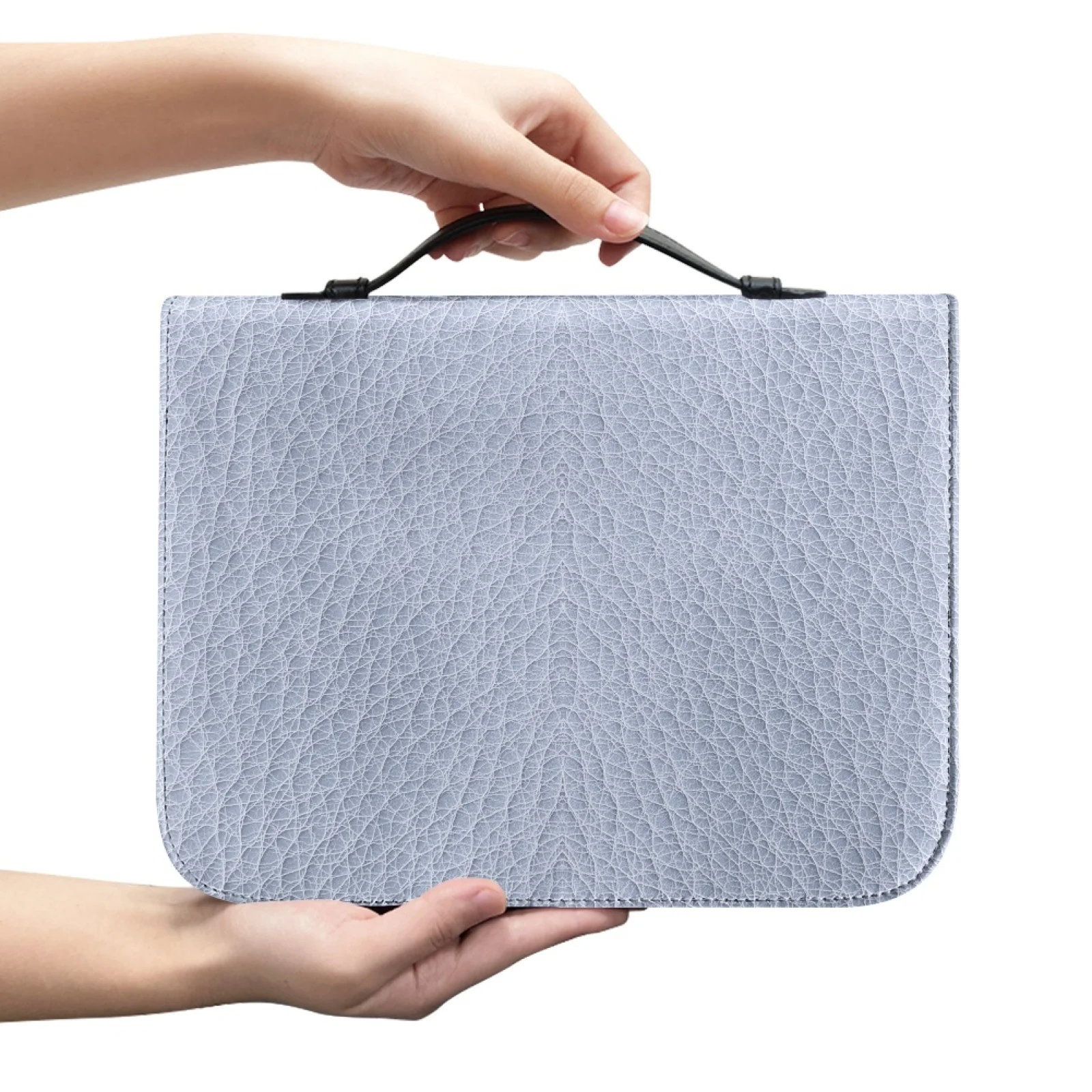XIXIRIMIDO Cracked Leather Texture 2026 Collection Bible Organizer PU Leather Waterproof Bible Hand Bag for Women