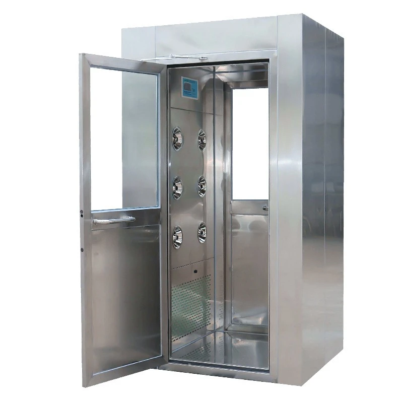 

Air shower room Purification air shower room, stainless steel air door single double blow cargo shower room