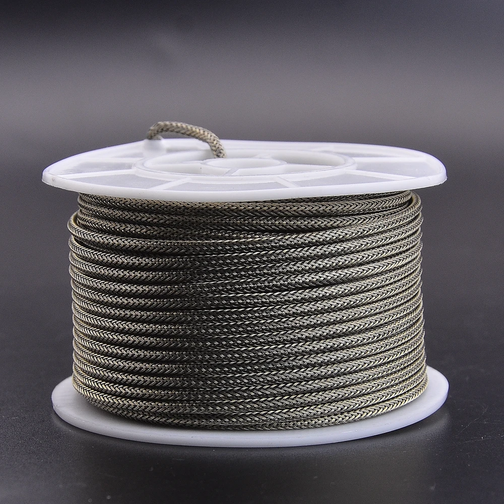 Vintage Braided Shielded Push-Back Cloth Wire For Electric Guitar