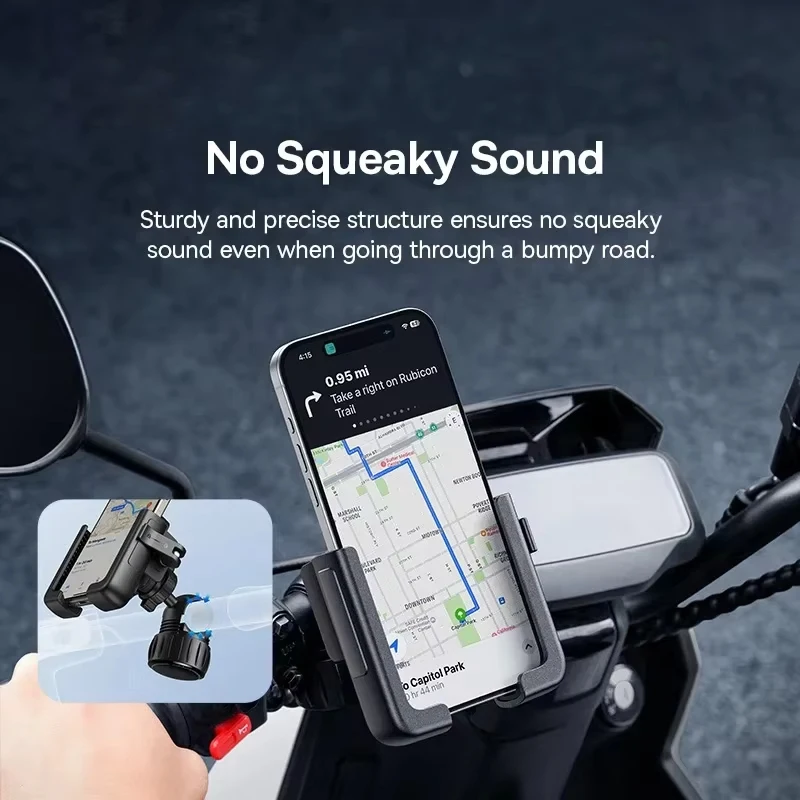 Bicycle cell phone holder motorcycle navigation special battery highway mountain riding electric car cell phone holder