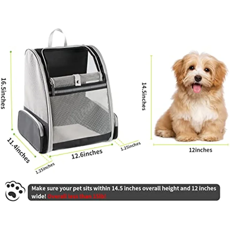 Imagem -02 - Mochila Inovadora Travel Bubble Pet Carriers para Gatos e Cães