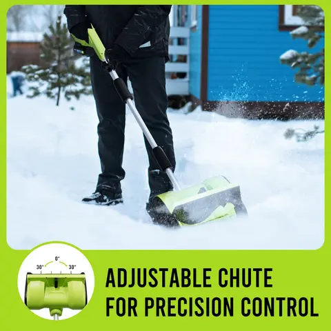 10 best sales elektrisk snöskyffel - №2