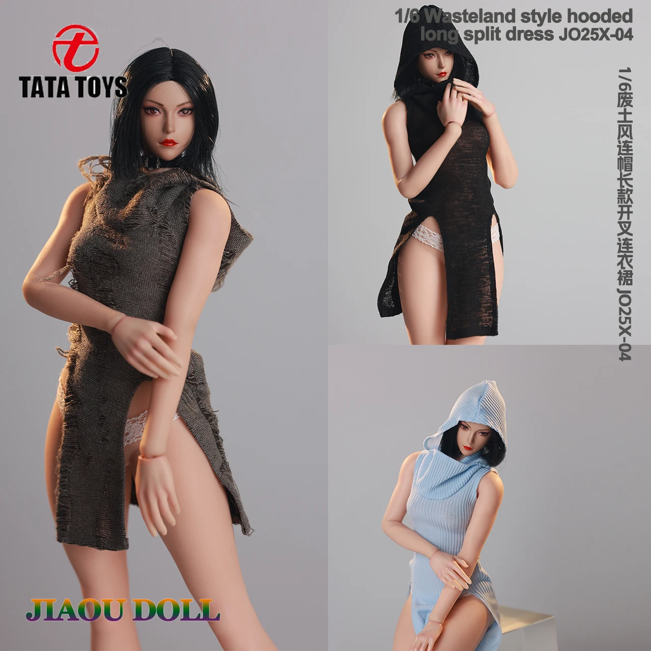 

JO25X-04 1/6 Scale Knitting dress fit 12'' action figure body model