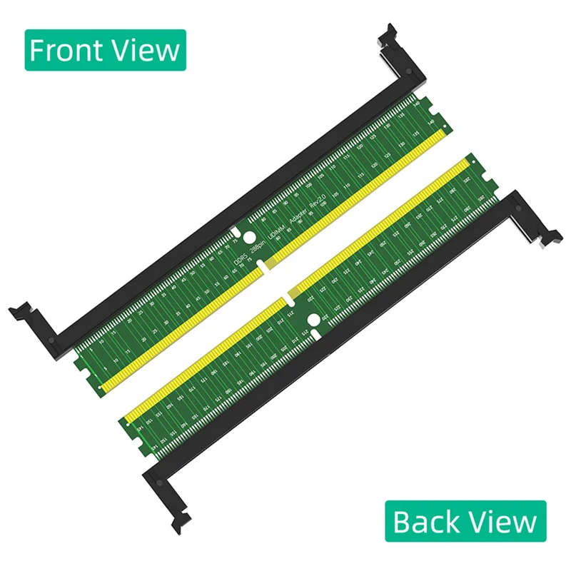 Adattatore AM-2X DDR5 U-Dimm 288 pin Scheda di protezione test memoria Ddr5 con chiusura corta