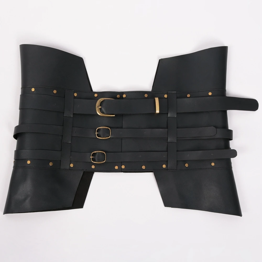 Medieval Vintage Corset Armor Wide Waist Belt