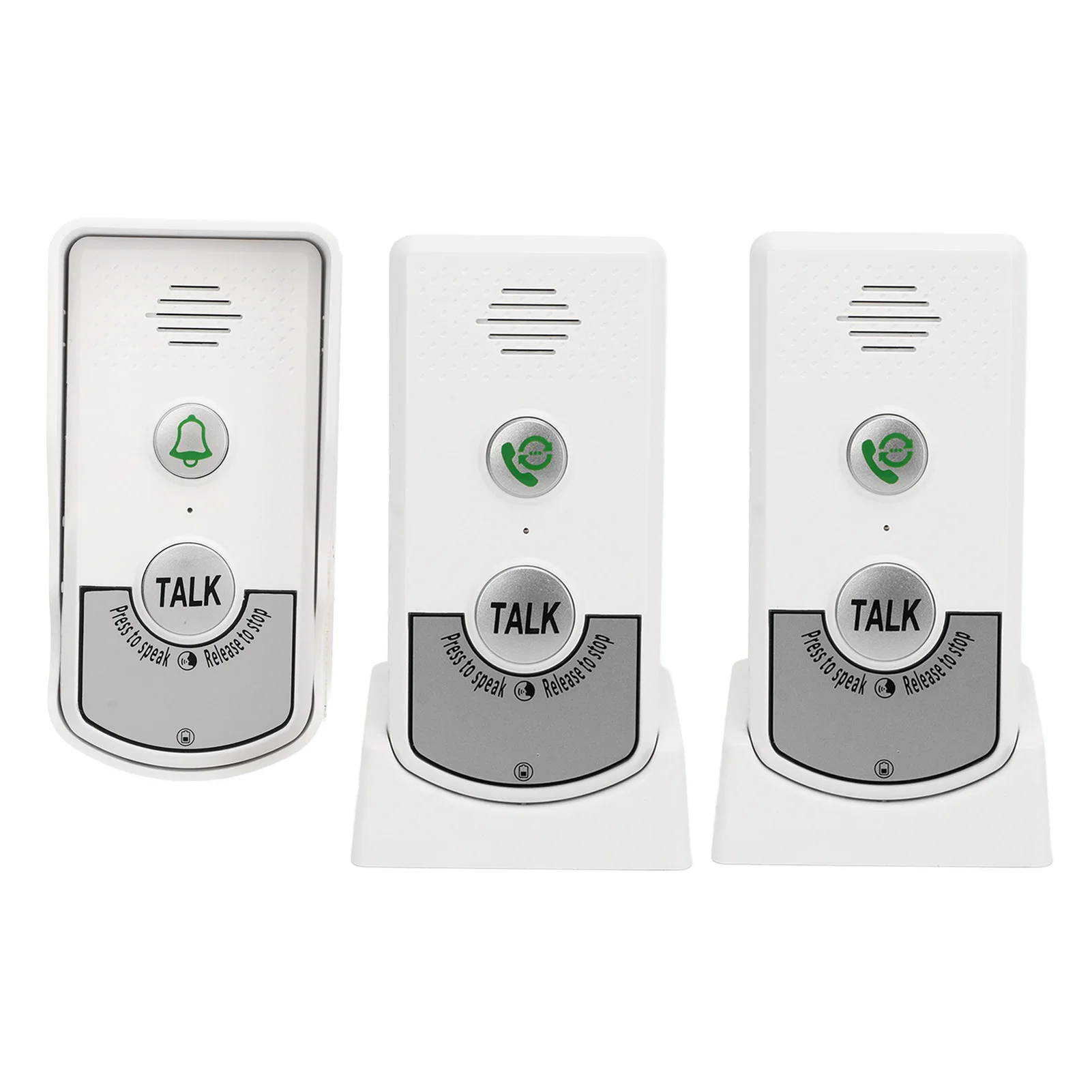 Wireless Intercom Doorbells Excellent Chip 1000m Distance Intelligent White Voice Intercom Doorbells for Homes Factories