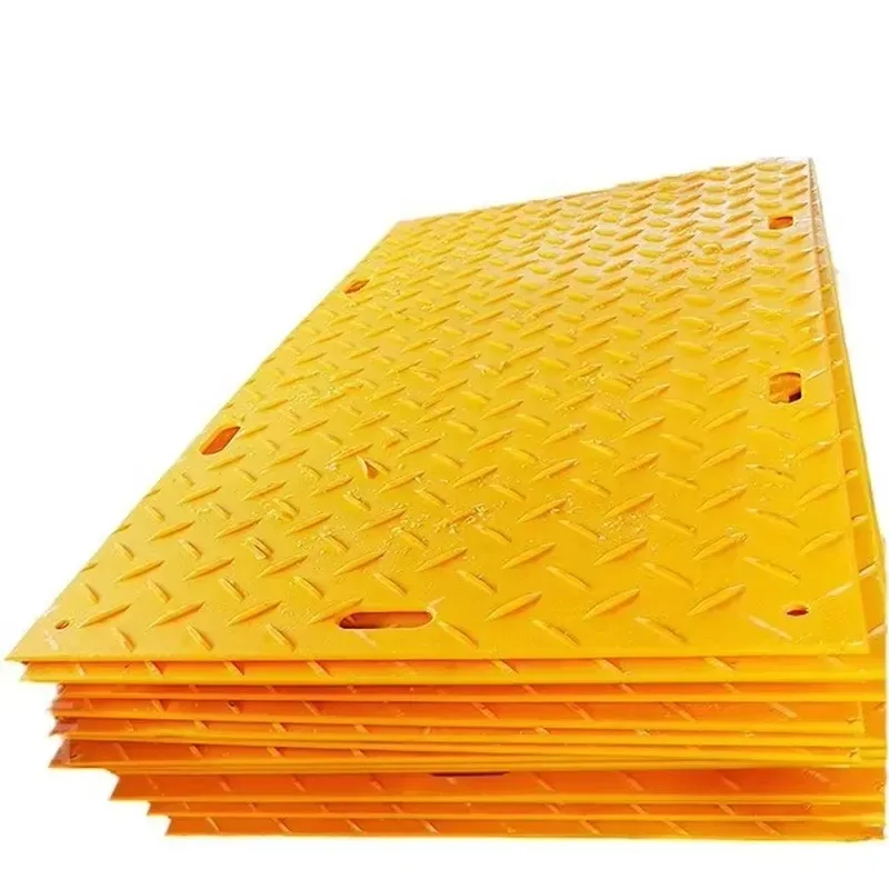 Ground Protection Mat Extruded Polyethylene Anti-skid Surface Anti-UV Temporary Road Mat for Urban Roads and Mining Areas