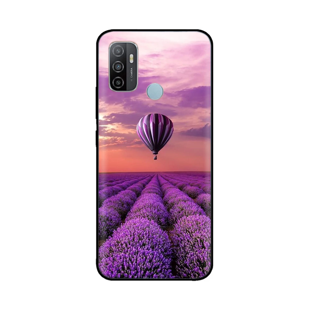 For Oppo A53 Case A53s Soft TPU Phone Back Case for OPPO A53S A32 OPPOA53 A 53 Cases Soft Silicone Bumper Shockproof Shell Cover