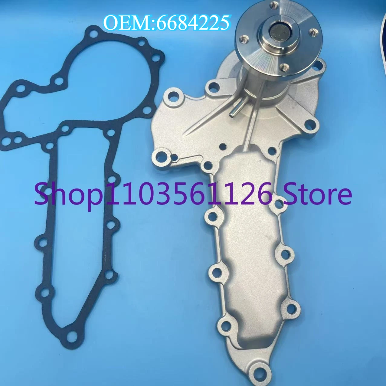 

Водяной насос 6653941 6684225 для погрузчика Bobcat 643 645 743 751 753 763 773 1600 5600 7753