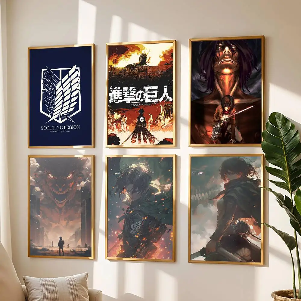 1-шт-аниме-a-attack-on-titan-постер-с-принтом-для-спальни-гостиной-домашнего-декора-настенная-живопись-hd-картина-фреска