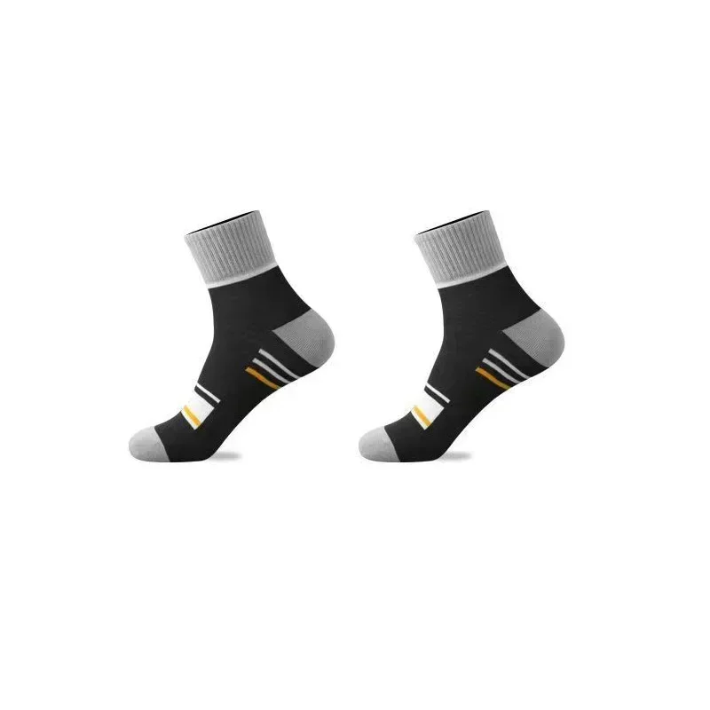 Herren Socken aus reiner Baumwolle Frühling gestreifte Freizeit socken Herren Anti-Geruch anti bakterielle Business hochwertige Sports ocken Meias