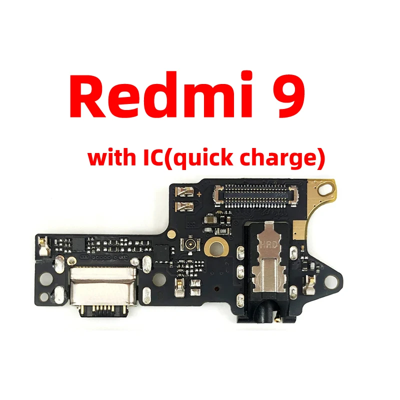 For xiaomi redmi 9 Dock Connector USB Charger Charging Port Flex Cable Board Replacement