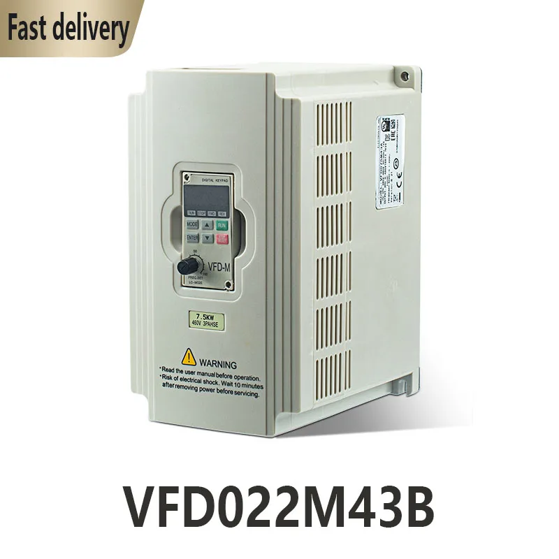 New Frequency Transformer VFD022M43B 380V 2.2KW