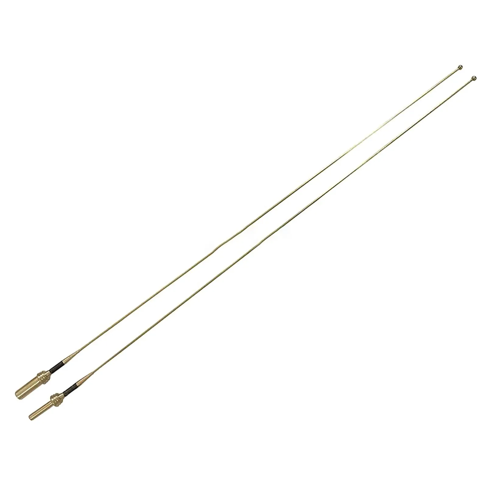 2Pcs 22.5cm Metal Receiving Antenna Big Hole & Small Hole For Henglong 1/16 RC Tank 3889 German Leopard 2A6 Model Accessories