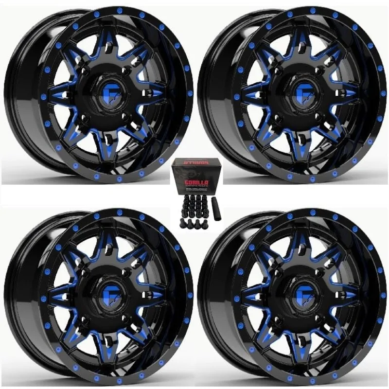 

Fuel Lethal UTV Wheels Blue/Black 14" Polaris RZR 1000 XP/Ranger XP 900/1000