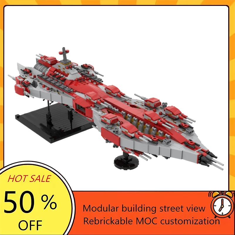 

1951PCS Popular Space War Movie Model MOC Building Bricks Spaceship Modular Technology Gifts Holiday Assemble Children Toy Suit