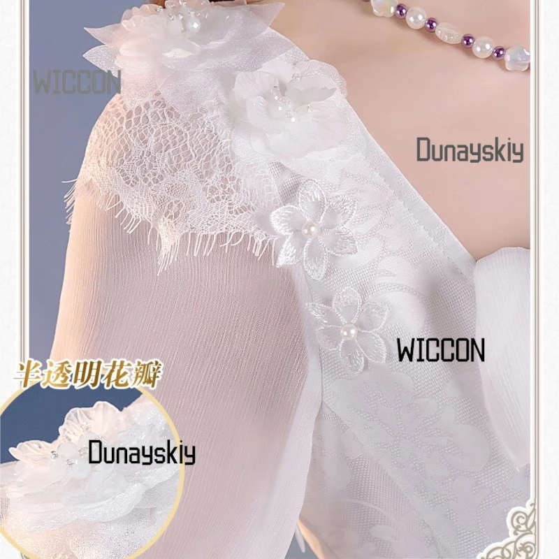 الحب والمساحة العميقة كزيفير شين أنثى الرصاص الأزهار تاريخ تأثيري حلي فجر ضباب ارتفع الزي هالوين Kawaii لطيف عيد الميلاد