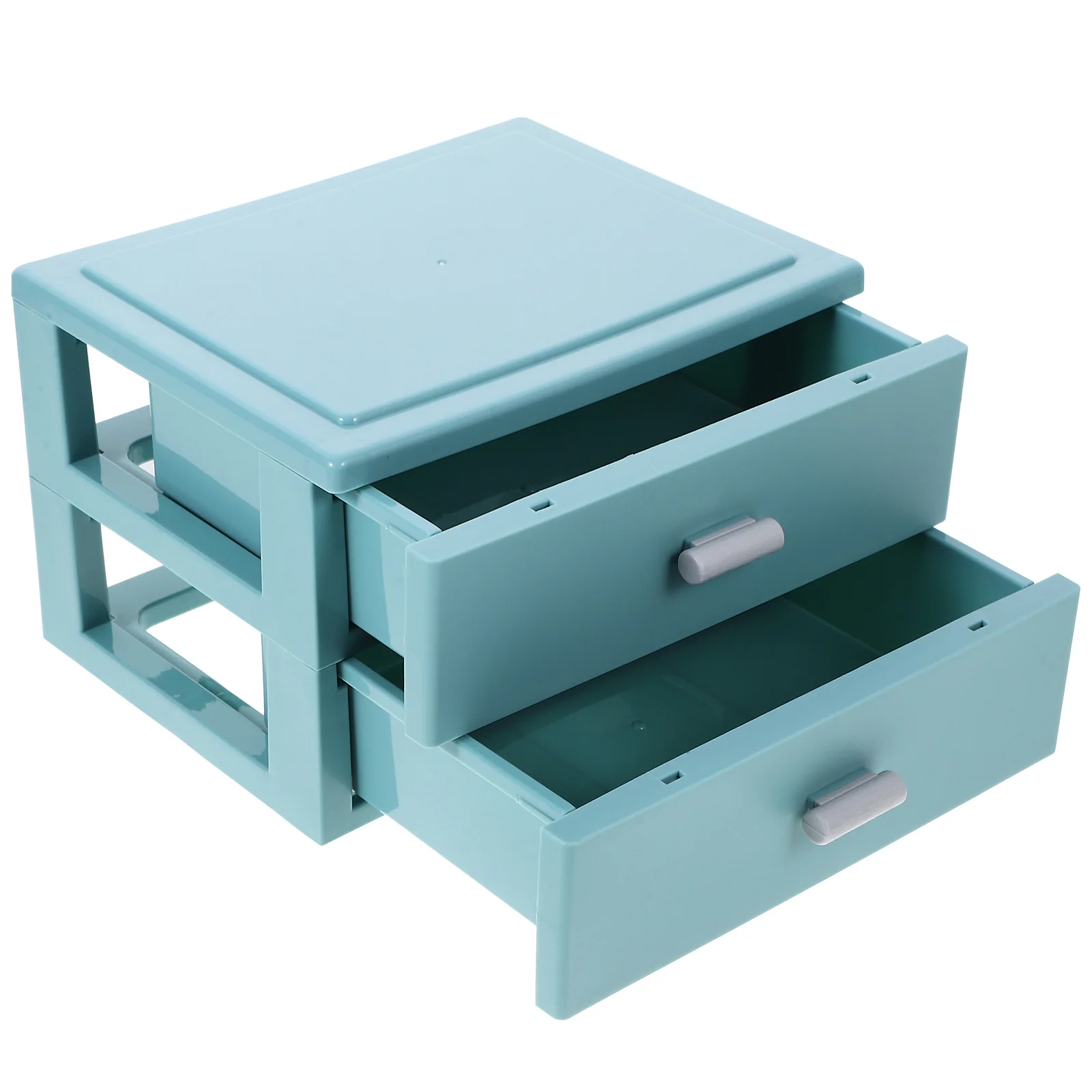 

Drawer Storage Box Desk Organizer Large Capacity Mini PP Material White Color Office Supplies Desktop Shelf Pen Holder