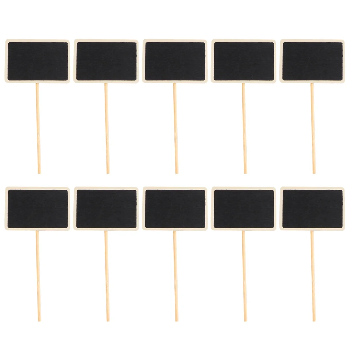 

20Pcs Mini Chalkboard Toppers Wooden Blackboard Signs for Garden Flower Labels Wedding Party Decoration Message Boards Price