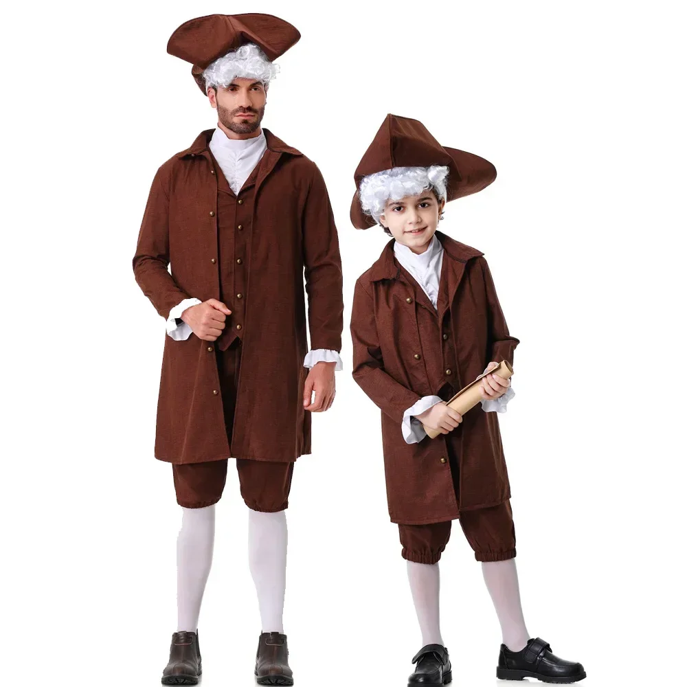 Child Costume Judge Robe Set Judge Costume Lawyer Outfit For Adult Lawyer Outfit Costumes Kids Halloween Cosplay Party Favors