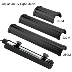 Fish Tank Aquarium UV Lamp Accessories Germicidal Lamp Hood Fish Pond Disinfection Light Barrier Baffle Plate Tool High Quality