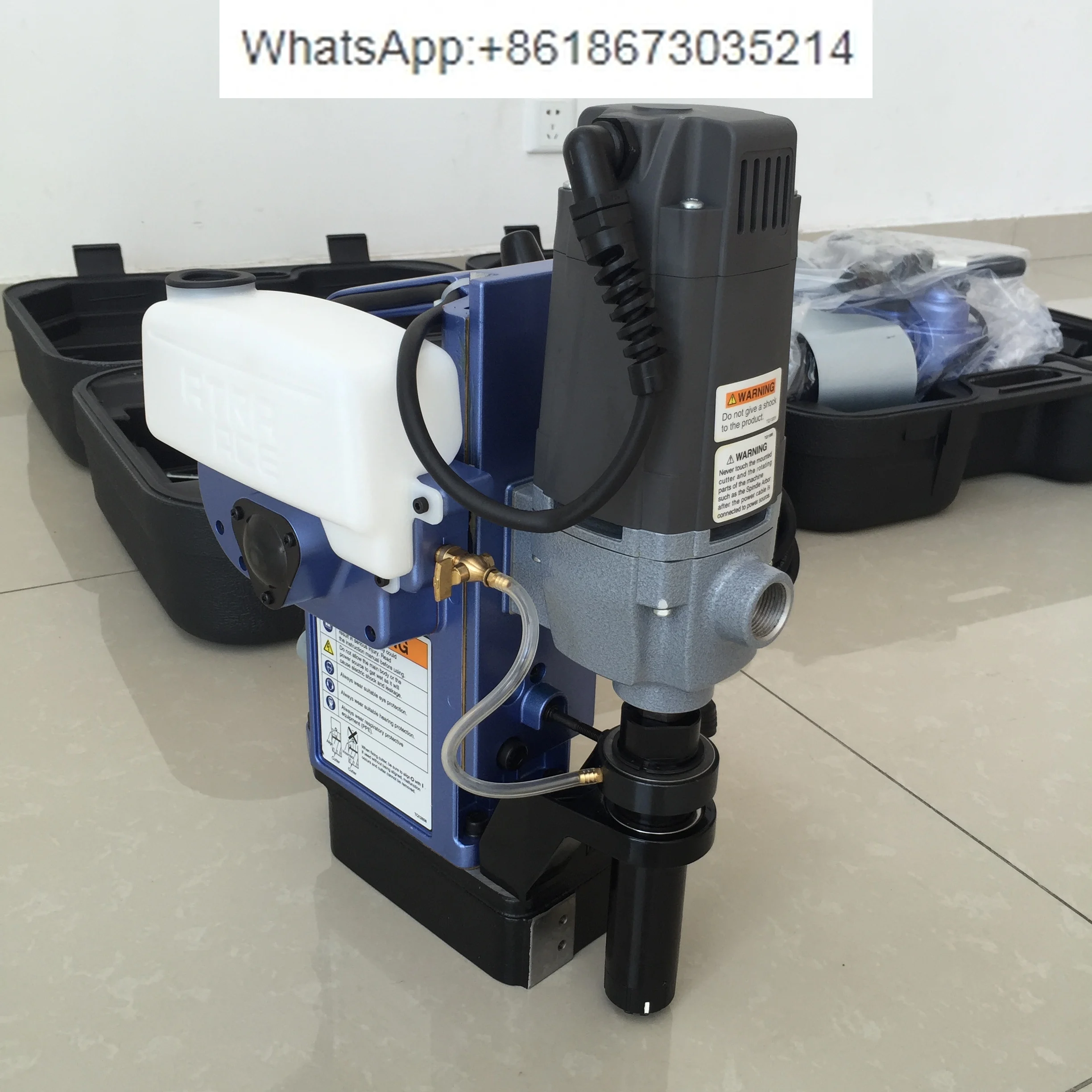 

WA3500 Magnetic Drilling Rig Hollow Drilling Rig Imported Automatic Feed Drilling Rig Iron Suction Drill Steel Plate Drill