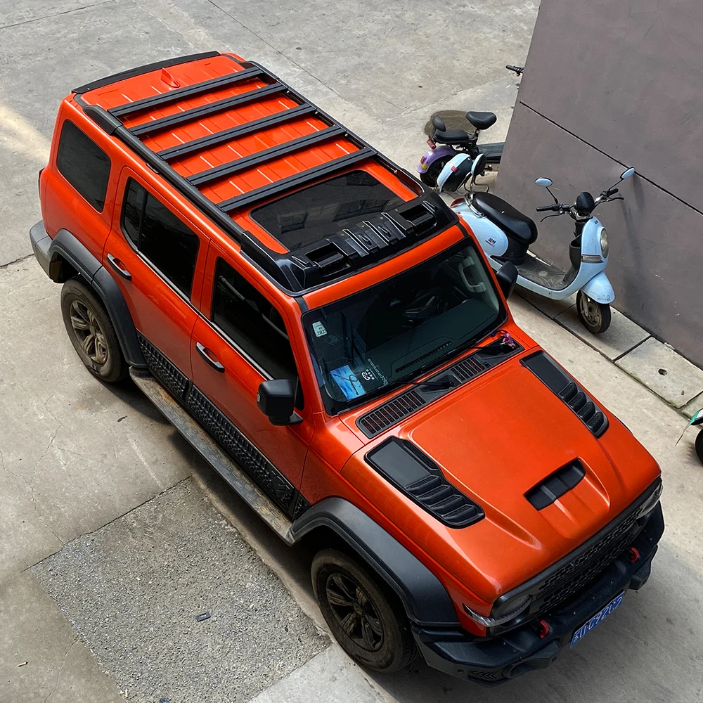 Aluminium Roof Luggage Rack Modification Roof Platform Luggage Frame Accessories For Tank 300 Tank300 2021 2022 2023 2024