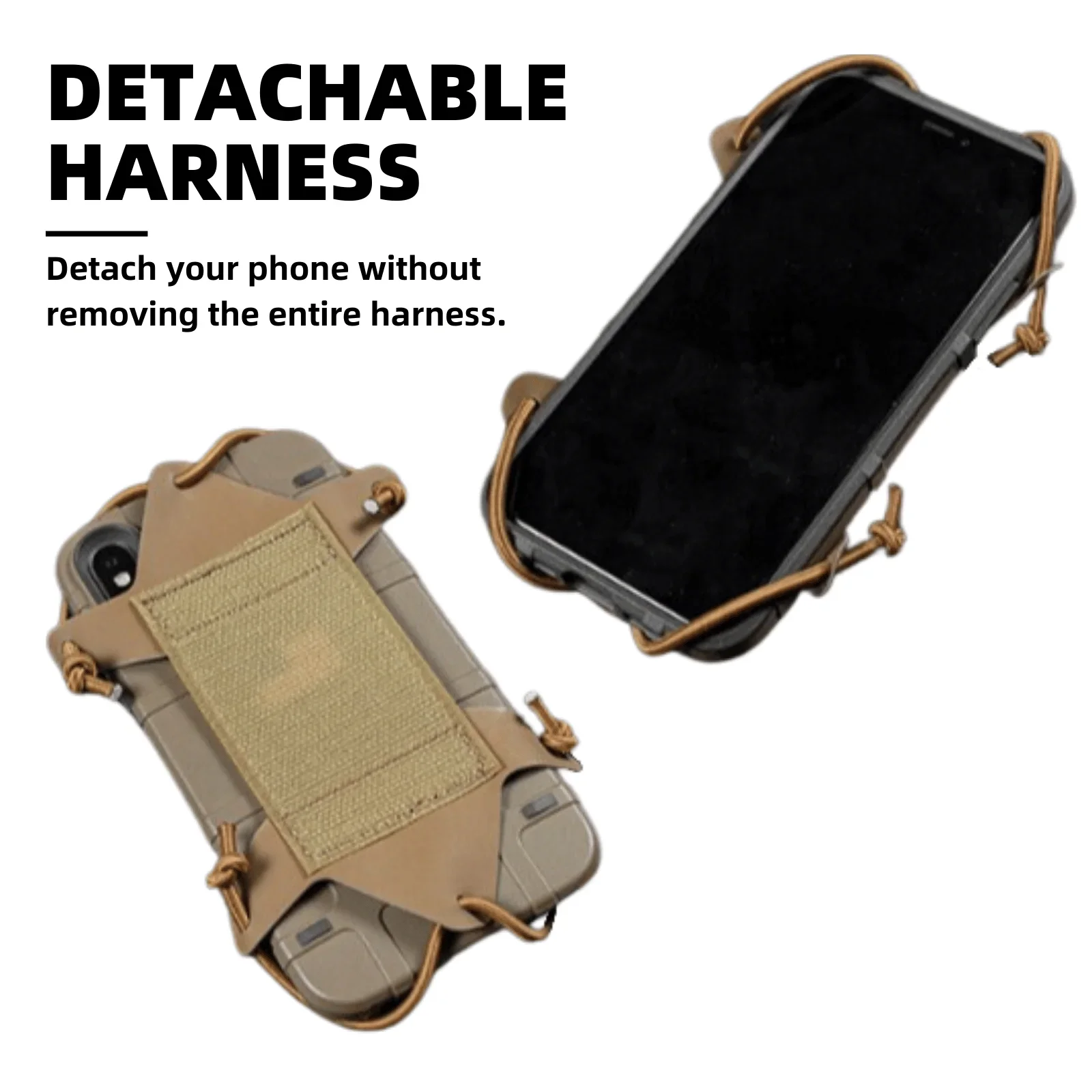 MOLLE Phone Holder, Plate Carrier Navigation Board Pouch Airsoft MOLLE Holder Equipment For Hunting Airsoft Accessories