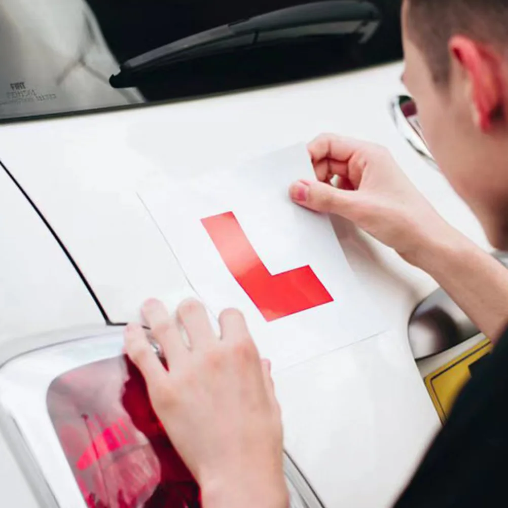 4 قطع من علامات مغناطيس السيارة المقاومة للماء، سهلة التطبيق، غطاء أجزاء عيبة لأي حالة الطقس، مغناطيس السيارة